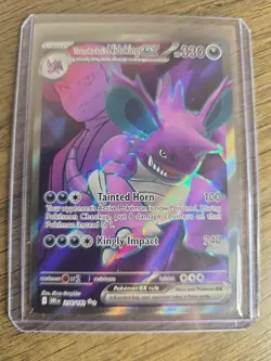 Pokemon - Team Rocket's Nidoking ex 216/182 Ultra Rare - Destined Rivals - Image 1