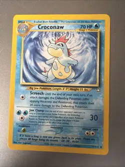 Vintage - Neo Genesis - Croconaw - Pokemon - 31/111 - 2000 - Image 1