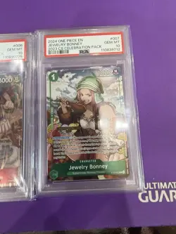One Piece Card Game- CS 2024 Luffy / Bonney / Yamato Psa 10 Bundle - Image 4
