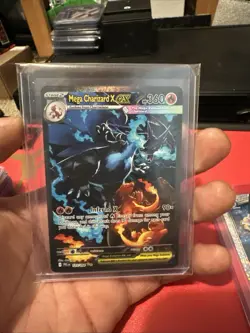 Mega Charizard X ex SAR 125/094 Phantasmal Flames English 2025 - CHASE CARD - Image 1