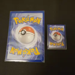 JUMBO Mega Kangaskhan ex Oversized Lenticular MEP025 Promo Card Pokemon NM - Image 3