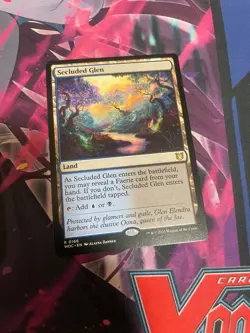 MTG - SECLUDED GLEN - RARE - WOC - NM - Image 1