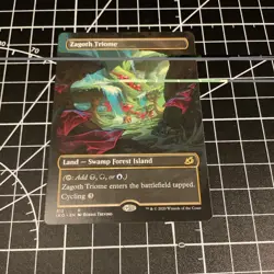 Zagoth Triome (Showcase) Ikoria: Lair of Behemoths Regular - Image 1