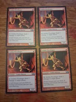 4x Goblin Fireslinger NM-Mint, English Modern Masters 2015 MTG Magic - Image 1