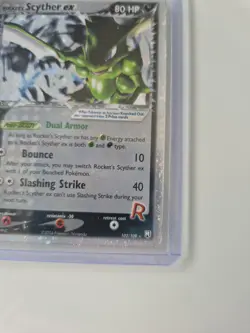 Rocket’s Scyther ex 102/109 EX Team Rocket Returns 2004 Authentic Pokemon Card - Image 4