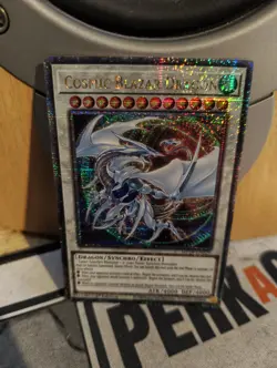 MP24-EN029 Cosmic Blazar Dragon : Quarter Century Secret Rare 1st Edition YuGiOh - Image 2