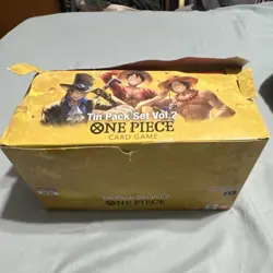 One Piece Card Game Tin Pack Set Vol.2 (Contains 12 tins) - Image 1