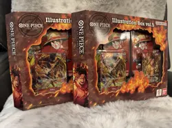 One Piece Card Game Illustration Box Vol. 5 - (LOT OF 2) New/Sealed - Image 1