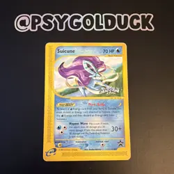 Suicune 53 Black Star Promo Pokemon Card MP - Image 1