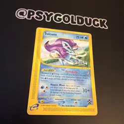 Suicune 53 Black Star Promo Pokemon Card MP - Image 2