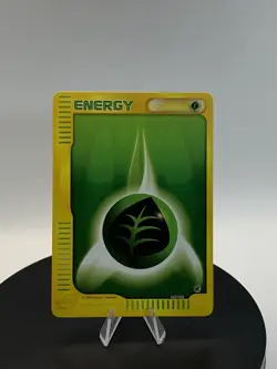 GRASS ENERGY 162/165 - Expedition - eREADER - VINTAGE WOTC Pokemon Card - - Image 3