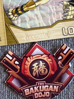 Bakugan Battle Brawlers | Lone Wolf 🏅 Gold Gate Card | Haos Hynoid | 14/48c S# - Image 2