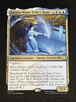 MTG Avatar: The Last Airbender Katara, Water Tribe's Hope 0231 NM Rare - Image 1