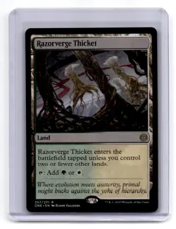 Phyrexia: All Will Be One #257 Razorverge Thicket - Image 1