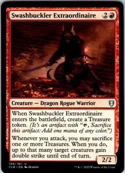 Magic | CLB | Swashbuckler Extraordinaire | 198 | Normal | NM - Image 1