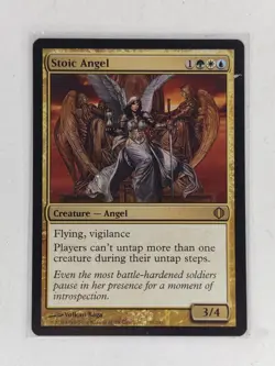 Stoic Angel - Shards of Alara ALA Magic the Gathering MTG - NM+ - Image 1