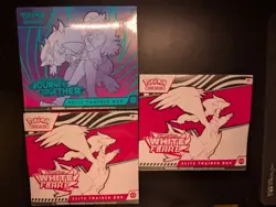Pokemon TCG SV White Flare ETB (2) + Journey Together (1) ETB - Image 1