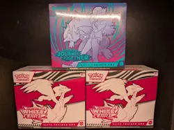 Pokemon TCG SV White Flare ETB (2) + Journey Together (1) ETB - Image 2
