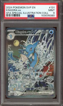[PSA 9] Kingdra ex 131 Shrouded Fable SFA Special Illustration Rare POKEMON - Image 1