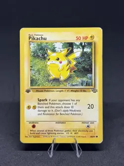 Pokemon Pikachu Jungle 60/64 1st Edition Vintage 1999 WOTC - Image 1
