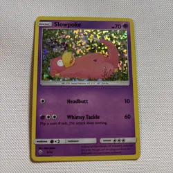 Slowpoke Pokemon TCG 5/12 MCDONALDS PROMO Holo 2018 MINT - Image 1