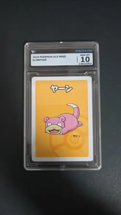 2019 POKEMON OLD MAID slowpoke wcg 10 ≈ psa 10 - Image 1