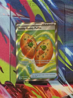 2025 Pokemon Mega Evolution Buddy-Buddy Poffin Ultra Rare #167/132 - Image 1
