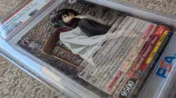 7 Slabs PSA BGS Mixed One Piece Pokemon Yu-Gi-Oh Attack On Titan Weiss Cards Lot - Image 3