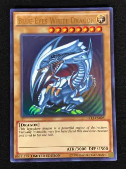 Yugioh Blue Eyes White Dragon CT13-EN008 Ultra (LP) - Image 1