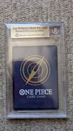 BGS 10 Zoro Sec Rare OP06-118 - One Piece 2024 Foil Pristine Card Beckett Holo - Image 2