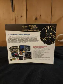 Pokemon TCG Crown Zenith Elite Trainer Box Lucario Promo Card English 2023 - Image 2
