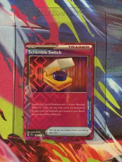 Scramble Switch 186/191 Sv08: Surging Sparks Holo Pokemon Card - Image 1