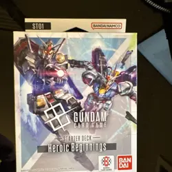 Gundam Card Game Starter Deck: [ST01] Heroic Beginnings - Sealed - English - Image 1