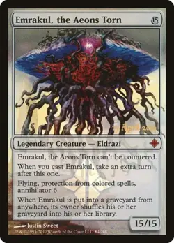 Emrakul, the Aeons Torn -Foil Light Play MTG Promos: Prerelease Cards - Image 1