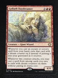 MTG Lorwyn Eclipsed Goliath Daydreamer 0143 NM Rare - Image 1