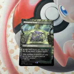 MTG Overgrown Tomb (Borderless) Lorwyn Eclipsed Regular Rare - Image 2