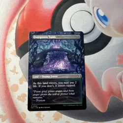MTG Overgrown Tomb (Borderless) Lorwyn Eclipsed Regular Rare - Image 3