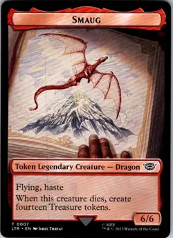 Magic | LTR | Smaug Token | 7 | Normal | NM - Image 1