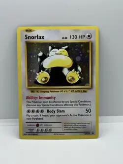 Pokemon TCG Snorlax XY179 Holo Promo - Image 1