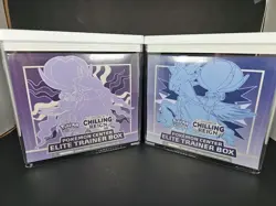 Pokemon Center Chilling Reign ERROR ETB Set Shadow & Ice with Target ETB Case - Image 1