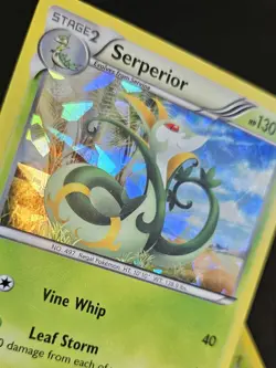 Serperior 5/114 x2 1 Holo 1 Regular Exclusive Cracked Ice Holo Pokemon TCG MP - Image 2