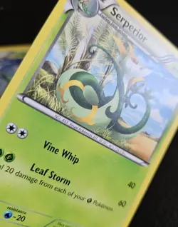 Serperior 5/114 x2 1 Holo 1 Regular Exclusive Cracked Ice Holo Pokemon TCG MP - Image 4