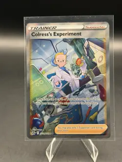 Colress's Experiment GG59/GG70 Pokemon TCG Crown Zenith: Galarian Gallery Holo - Image 1