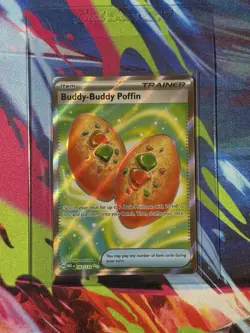 2025 Pokemon Mega Evolution Buddy-Buddy Poffin Ultra Rare #167/132 - Image 1