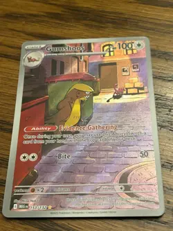 Pokemon Gumshoos 153/132 Mega Evolution Illustration Rare Holo - NM - Image 1
