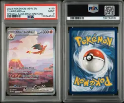 PSA 9 Mint - Charizard ex 199/165 - S&V 151 Special Illustration Rare Pokemon - Image 3