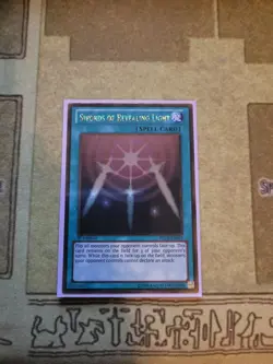 YUGIOH SWORDS OF REVEALING LIGHT PGLD-EN057 GOLD 1ST ED NM - Image 1