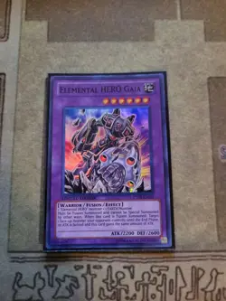 YUGIOH ELEMENTAL HERO GAIA CT08-EN011 SUPER LIMITED ED NM - Image 1
