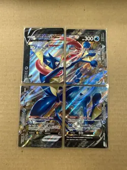 Greninja V-Union SWSH: Sword & Shield Holo Promo Card [Set Of 4] NM - Image 1