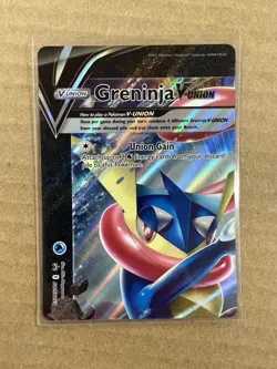 Greninja V-Union SWSH: Sword & Shield Holo Promo Card [Set Of 4] NM - Image 3